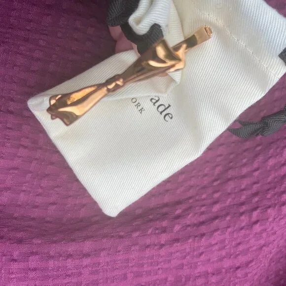 KATE SPADE "LOVENOTES"  ROSE GOLD BANGLE BRACELET - Picture 2 of 3